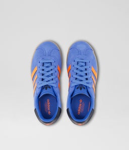 GAZELLE JUNIOR AD BLUE ORANGE BLACK SUEDE