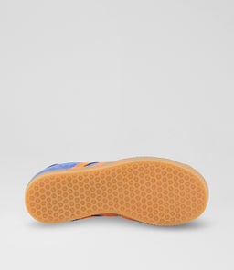 GAZELLE JUNIOR AD BLUE ORANGE BLACK SUEDE
