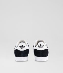 GAZELLE JUNIOR AD BLACK WHITE GOLD SUEDE
