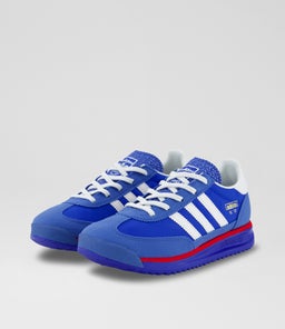 SL72 JUNIOR AD BLUE WHITE NAVY SCARLET MESH SUEDE