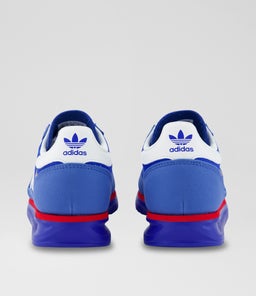 SL72 JUNIOR AD BLUE WHITE NAVY SCARLET MESH SUEDE