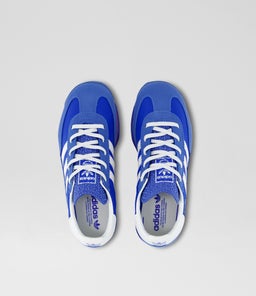 SL72 JUNIOR AD BLUE WHITE NAVY SCARLET MESH SUEDE
