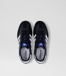 SAMBA YOUTH AD BLACK WHITE GUM LEATHER