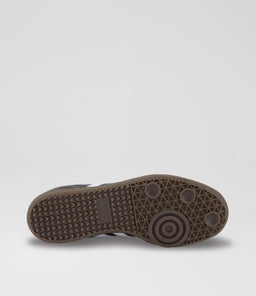 SAMBA YOUTH AD BLACK WHITE GUM LEATHER