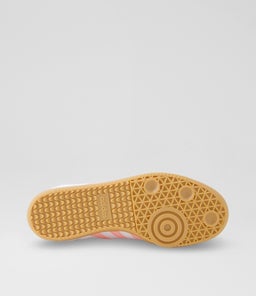SAMBA YOUTH AD WHITE PINK GUM SOLE LEATHER