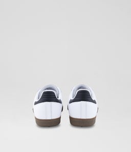 SAMBA YOUTH AD WHITE BLACK GUM LEATHER