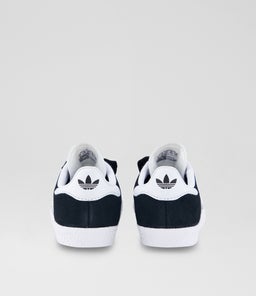 GAZELLE EASY ON TODDLER AD BLACK WHITE WHITE SUEDE