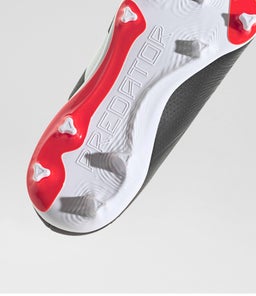 PREDATOR JUNIOR AP BLACK WHITE RED SMOOTH