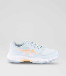 NETBURNER BALLISTIC YOUTH AZ GREY BLUE ORANGE MESH LEATHER
