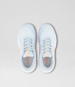 NETBURNER BALLISTIC YOUTH AZ GREY BLUE ORANGE MESH LEATHER