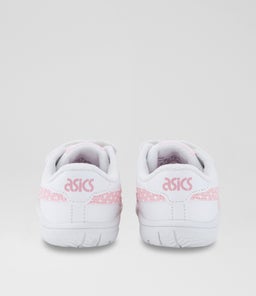 JAPAN S TODDLER AZ WHITE PINK LEATHER