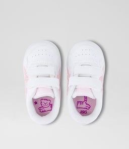 JAPAN S TODDLER AZ WHITE PINK LEATHER