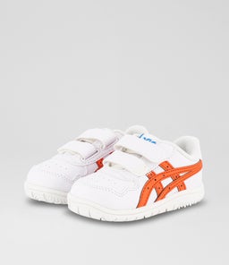 JAPAN S TODDLER AZ WHITE RED LEATHER