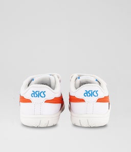 JAPAN S TODDLER AZ WHITE RED LEATHER