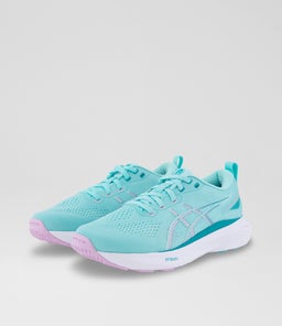 GEL KAYANO 31 YOUTH AZ GREEN PINK MESH SMOOTH