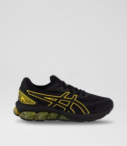 GEL QUANTUM 180 VII YOUTH AZ BLACK YELLOW MESH SMOOTH