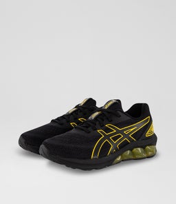 GEL QUANTUM 180 VII YOUTH AZ BLACK YELLOW MESH SMOOTH
