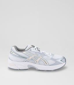 GEL 1130 YOUTH AZ WHITE PEARL PINK MESH SMOOTH
