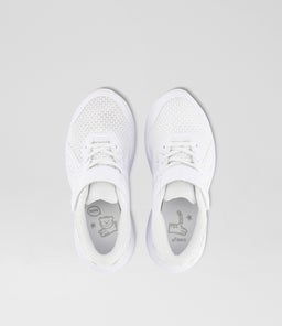 CONTEND 8 JUNIOR AZ WHITE CLEAR MESH SMOOTH