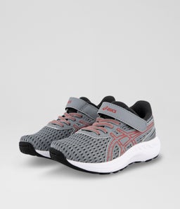 EXCITE 9 JUNIOR AZ GREY RED MESH SMOOTH