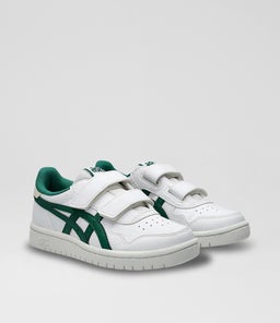 JAPAN S JUNIOR AZ WHITE GREEN LEATHER