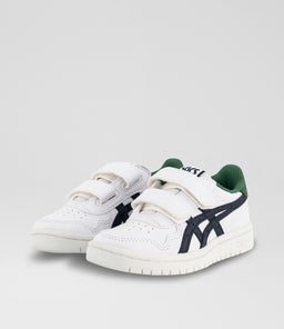 JAPAN S JUNIOR AZ WHITE MIDNIGHT BLUE LEATHER