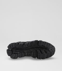 GEL QUANTUM 90 JUNIOR AZ BLACK BLACK MESH SMOOTH