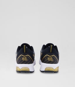 GEL QUANTUM 90 IV JUNIOR AZ BLACK GOLD MESH SMOOTH