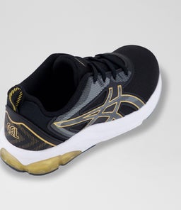 GEL QUANTUM 90 IV JUNIOR AZ BLACK GOLD MESH SMOOTH