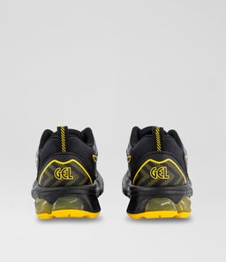 GEL QUANTUM 90 IV JUNIOR AZ BLACK YELLOW MESH SMOOTH