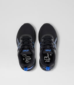 GEL QUANTUM 90 IV JUNIOR AZ BLACK ILLUSION BLUE MESH SMOOTH