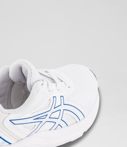 GEL QUANTUM 90 IV JUNIOR AZ WHITE BLUE MESH SMOOTH