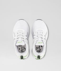 GEL QUANTUM 90 IV JUNIOR AZ WHITE LIME MESH SMOOTH