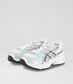 GEL 1130 JUNIOR AZ WHITE BLACK MESH SMOOTH