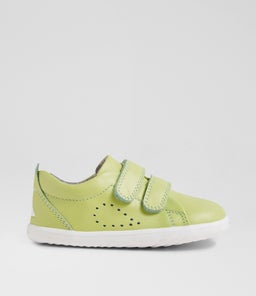 SU GRASS COURT BQ SHADOW LIME LEATHER