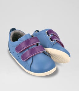 SU GRASS COURT BQ ELEMENTAL BLUE PURPLE COMBO LEATHER