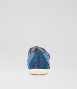 SU GRASS COURT BQ ELEMENTAL BLUE PURPLE COMBO LEATHER