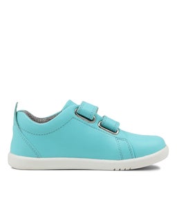 IW GRASS COURT BQ AQUA WHITE SOLE LEATHER