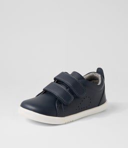 IW GRASS COURT BQ NAVY NAVY LEATHER