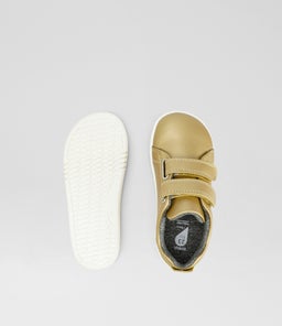 IW GRASS COURT BQ GOLD WHITE SOLE LEATHER