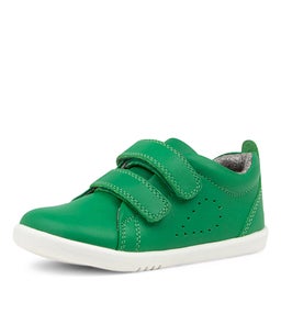 IW GRASS COURT BQ EMERALD WHITE SOLE LEATHER