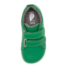 IW GRASS COURT BQ EMERALD WHITE SOLE LEATHER