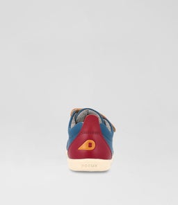 IW GRASS COURT BQ TIDAL TEAL CRANBERRY COMBO LEATHER