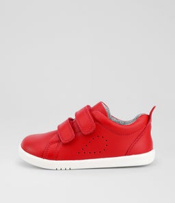 IW GRASS COURT BQ RED LEATHER