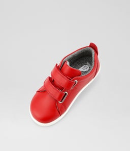 IW GRASS COURT BQ RED LEATHER