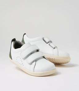 IW GRASS COURT BQ WHITE FOREST LEATHER
