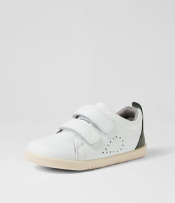 IW GRASS COURT BQ WHITE FOREST LEATHER