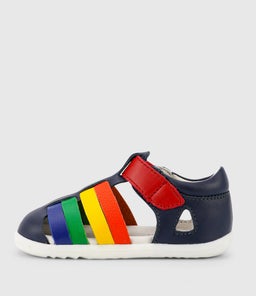 IW TIDAL BQ NAVY MULTI LEATHER