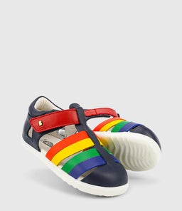 IW TIDAL BQ NAVY MULTI LEATHER