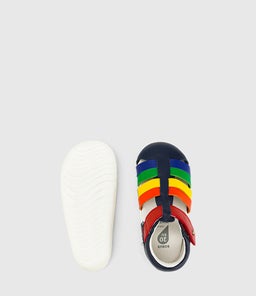 IW TIDAL BQ NAVY MULTI LEATHER
